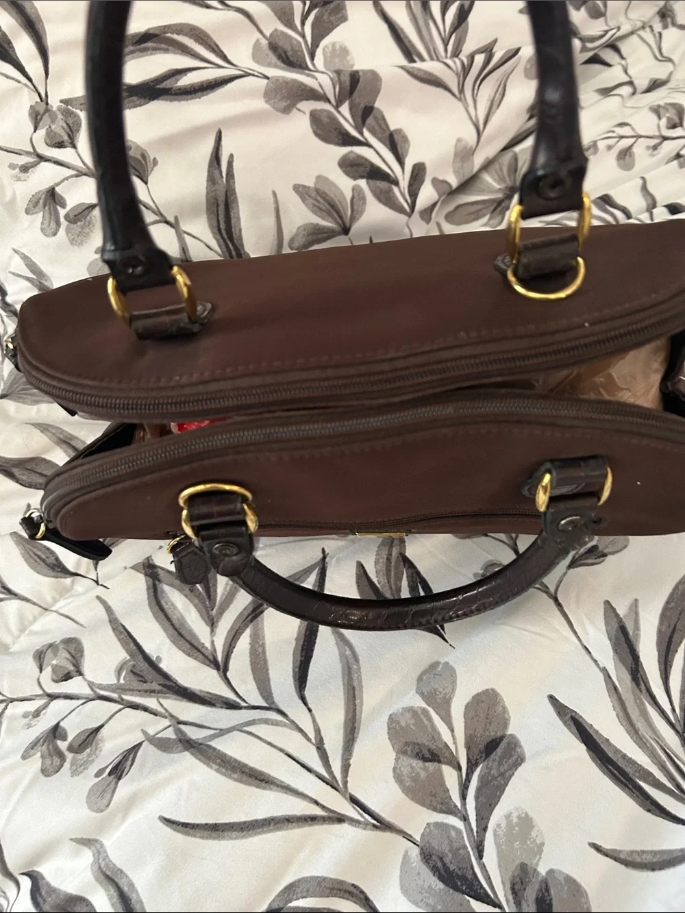 Carryland Brown Dome Satchel
